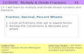 11/30/09   Multiply & Divide Fractions        #1