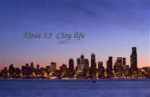 Unit 13  City life