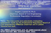 Revised IRR of National Building Code –  Why is an  Injunction  Necessary ?*
