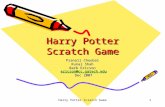 Harry Potter Scratch Game