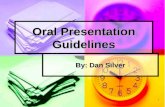 Oral Presentation Guidelines