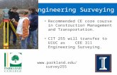 CIT 255 Engineering Surveying