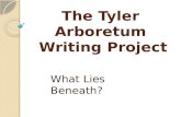 The Tyler Arboretum  Writing Project