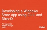 Developing a Windows Store app using C++ and DirectX