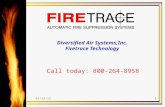 Diversified Air Systems,Inc. Firetrace Technology