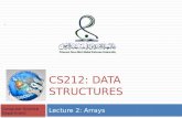 Cs212: Data Structures