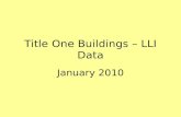 Title One Buildings – LLI Data