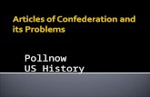 Articles of Confederation and its Problems