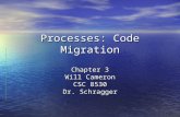 Processes: Code Migration