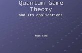 Quantum Game Theory