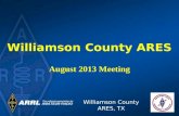 Williamson County ARES, TX