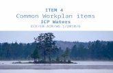 ITEM 4  Common Workplan items ICP Waters ECE/EB.AIR/WG.1/2010/6