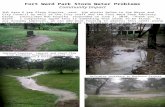 Fort Ward Park Storm Water Problems Community Impact