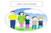 Unit 4 Ann’s family