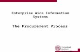 Enterprise Wide Information Systems The Procurement Process