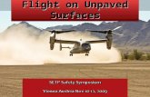V-22 Osprey First Flight on Unpaved Surfaces