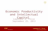 Economic Productivity and Intellectual Capital