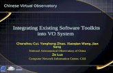 Integrating Existing Software Toolkits into VO System