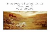 Bhagavad-Gita As It Is Chapter 2 Text 62-65.