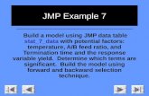 JMP Example  7