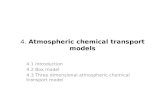 4.  Atmospheric chemical transport  models