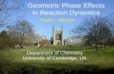 Geometric Phase Effects in Reaction Dynamics