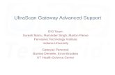 UltraScan Gateway Advanced Support