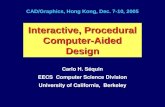 Interactive, Procedural Computer-Aided Design