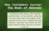 New Testament Survey:  The Book of Hebrews