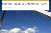 Maintain Employee Information (570)