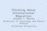Thinking About International Migration