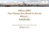 Office 2007 Top Things You Need to Know About…