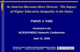 As America Becomes More Diverse:  The Impact of Higher Education Inequality in the States
