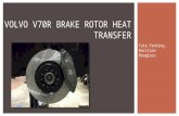 Volvo V70R Brake Rotor Heat Transfer