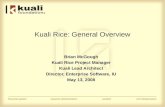 Kuali Rice: General Overview