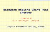 Backward Regions Grant Fund Sheopur