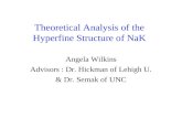Theoretical Analysis of the Hyperfine Structure of NaK
