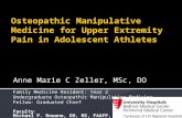 O steopathic  Manipulative  Medicine  for  Upper Extremity Pain in Adolescent Athletes