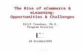 The Rise of eCommerce & eLearning: Opportunities & Challenges
