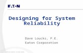 Designing for System Reliability