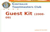 C ENTRALER Toastmasters Club