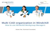 Multi CAD organization in Windchill How to use Windchill Workgroup Managers