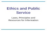 Ethics and Public Service