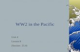 WW2 in the Pacific