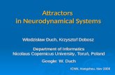 Attractors  in Neurodynamical Systems