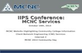 IIPS Conference: MCNC Services