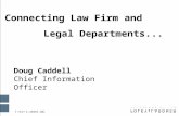 Connecting Law Firm and  Legal Departments...