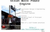 Ocean Wave Power Engine