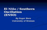 El  Niño  / Southern Oscillation (ENSO)