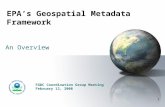 EPA’s Geospatial Metadata Framework